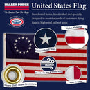 Betsy Ross Outdoor Nylon Flag | Made in USA | Low-Medium Wind Flag by Flagman of America