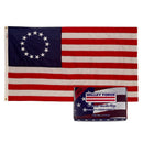 Betsy Ross Outdoor Nylon Flag | Made in USA | Low-Medium Wind Flag by Flagman of America