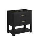 James Martin Lucian 36" Single Bathroom Vanity, Carbon Oak