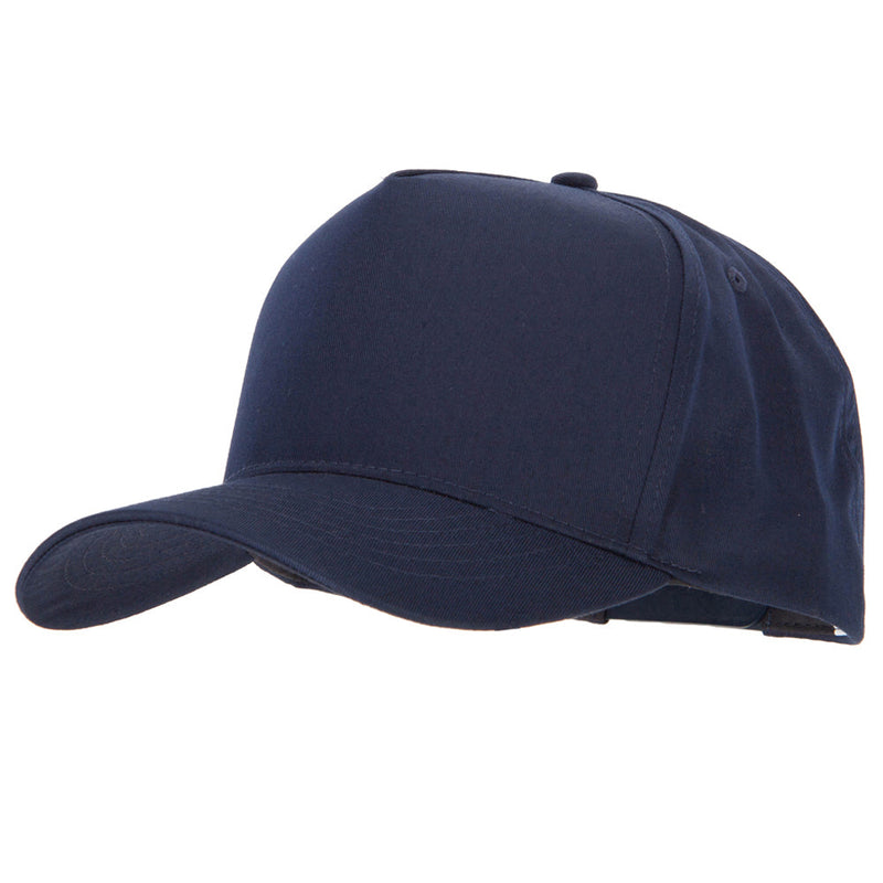 Big Size Solid Cotton Twill 5 Panel High Profile Pro Style Snap Cap