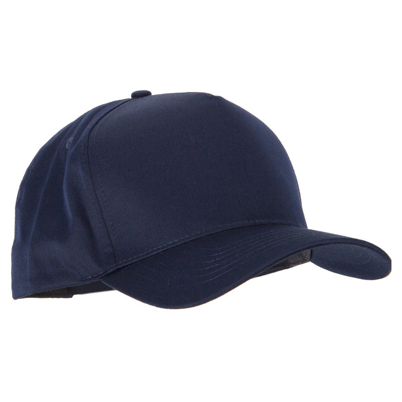 Big Size Solid Cotton Twill 5 Panel High Profile Pro Style Snap Cap