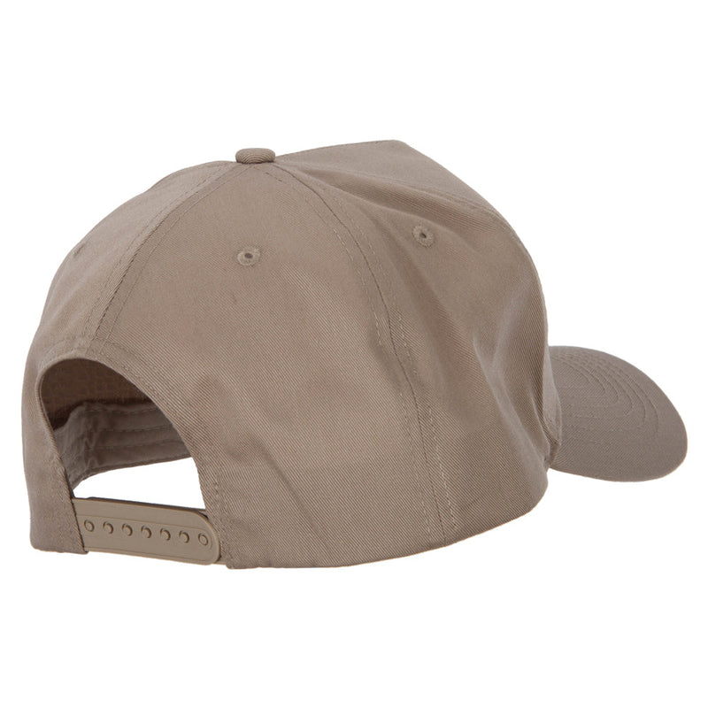 Big Size Solid Cotton Twill 5 Panel High Profile Pro Style Snap Cap