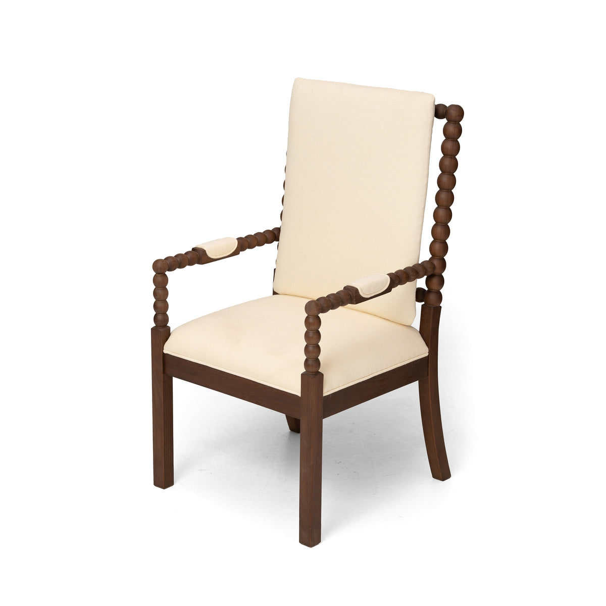 Set of 2 Rubber Wood Dining Chairs, photo 8 of 10