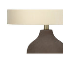 Lighting, Table Lamp, Ceramic, Resin, Contemporary - Gray by Unique Piece Furniture