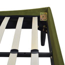 Aspen - Vertical Tufted Modern Headboard Platform Bed Set by HouseOfZazla