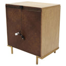 3 Drawer Nightstand With USB Ports - Brown by HouseOfZazla