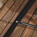 3-Person Porch Swing Bench with Stand & Adjustable Canopy, Armrests, Steel Frame for Outdoor, Garden, Patio, Porch & Poolside, Wine Red