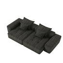 Modern Oversized DIY Combination Modular Sectional Sofa With Pillows