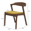 Dakota - Mid-Century Modern Dining Chair (Set of 2) by Unique Piece Furniture