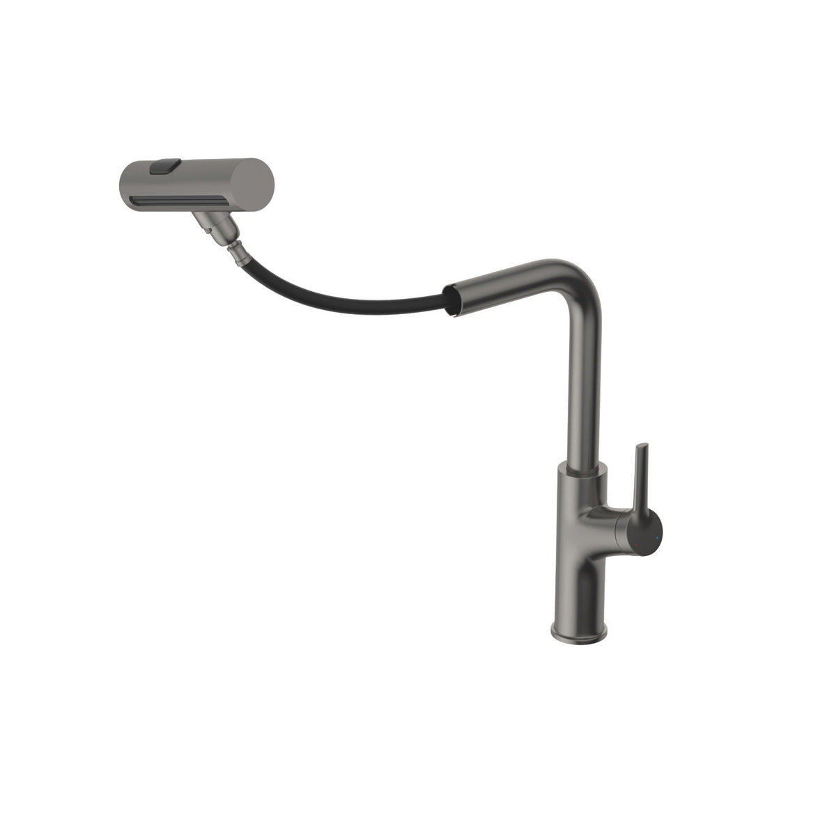 Drop-In Stainless Steel Kitchen Sink With Pull-Out Faucet And Soap Dispenser, photo 14 of 18