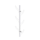 Vertical Eight Hook Coat Rack Wall Mount by HouseOfZazla