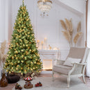 5ft Pre-Lit PVC Christmas Tree with 200 UL Lights
