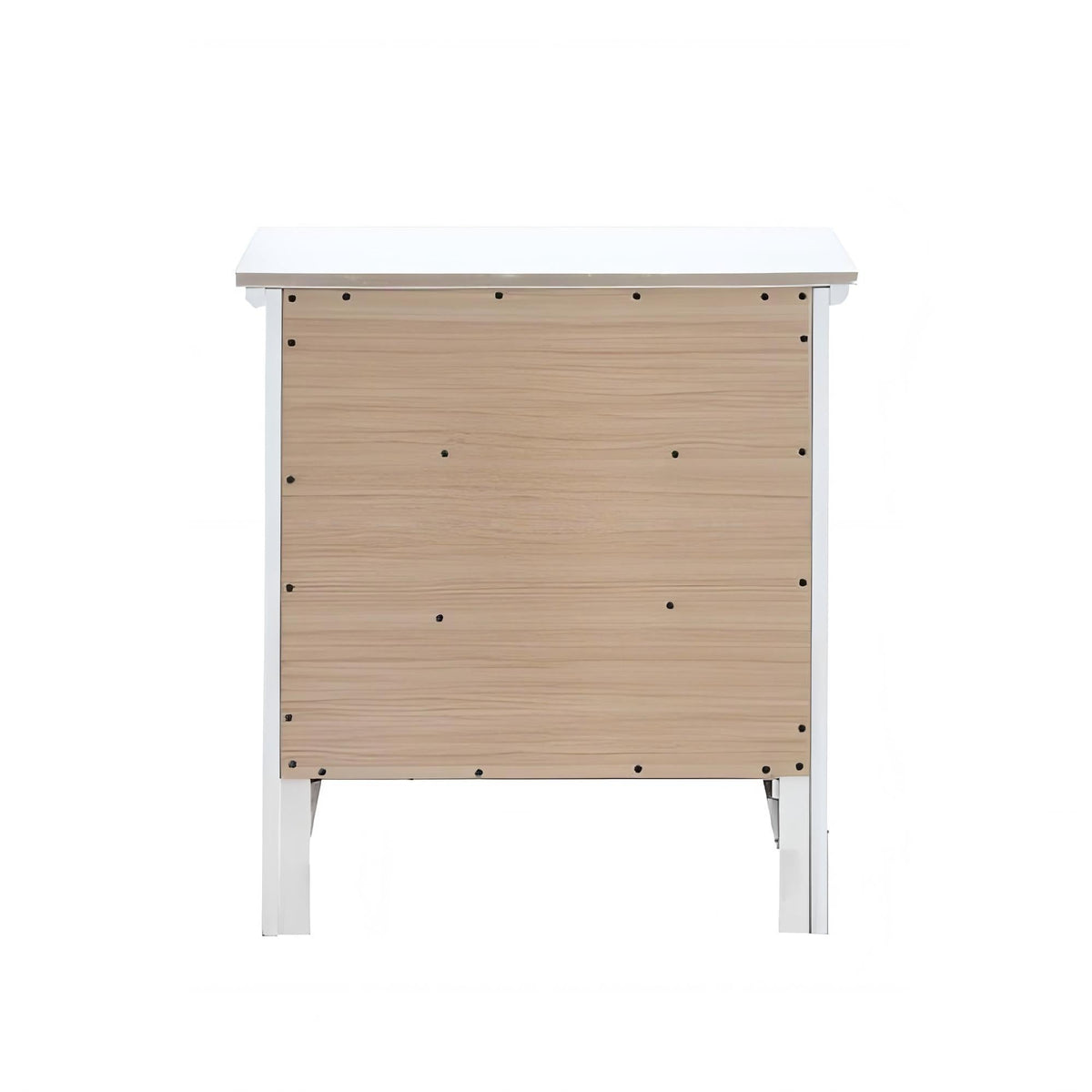 Hammond - 3 Drawer Nightstand - White, photo 6 of 7