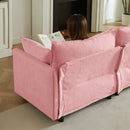 Modular Sectional Sofa - 110 Inch L Shaped Couch Set