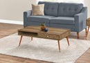 Mid-Century Modern Walnut Coffee Table with Storage by HouseOfZazla