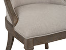 Lancaster - Dining Arm Chair With Upholstered Seat & Back (Set of 2) - Dovetail Gray
