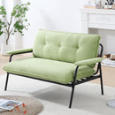 Modern Metal Frame Sofa With Sponge Filling For Compact Spaces And Versatile Use by Unique Piece Furniture