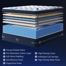 Bedstory Spine Align 12" Full Firm Pressure Relieving Cooling Hybrid Mattress by HouseOfZazla