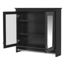 Modern Wall-Mounted Mirror Cabinet With Adjustable Shelves, Soft-Close Doors, High-Definition Mirror by HouseOfZazla