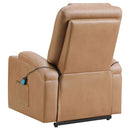 Macklin - Power Lift Massage Recliner With Heat And Dual Cupholders by HouseOfZazla
