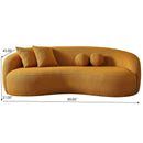 Drake - Japandi Style Curvy Boucle Sofa by Unique Piece Furniture