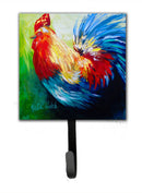 Rooster Chief Big Feathers Leash or Key Holder Wall Hooks, Key Hooks Holder, Coat Rack Wall Mount, Coat Hooks, Hooks for Hanging Keys, Towels, Aprons, Leashes
