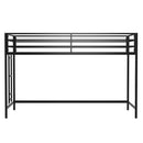 Adam - Twin Loft Bunk - Black by HouseOfZazla
