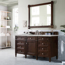 James Martin Brittany 60" Single Bathroom Vanity, Burnished Mahogany