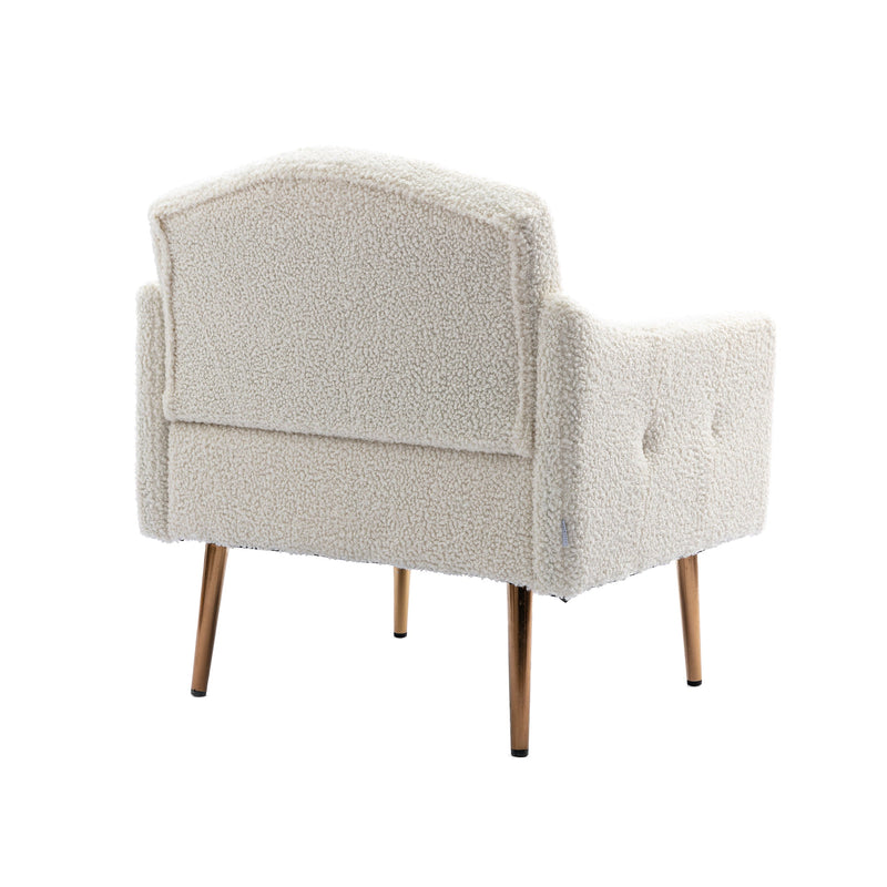 Walker Edison | Classic Modern Tufted Teddy Accent Chair