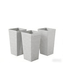Stackable Tapered Planters, Set of 3 Outdoor Planters