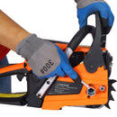 Professional Gasoline Chainsaw 20" 52Cc For Tree And Wood Cutting - Orange