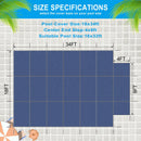 16 x 32 Ft High Strength Pool Safety Cover for Inground Pools by HouseOfZazla
