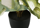 13" Tall Artificial Monstera and Calathea Plants, Set of 2 by HouseOfZazla