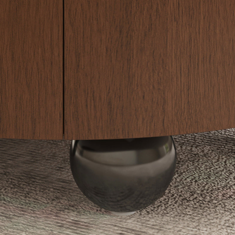 35.43 Inch Drum Shaped Round Coffee Table, photo 5 of 10