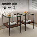 Set of 2 Rectangle End Table