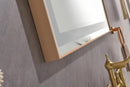 36x24 LED Lighted Bathroom Wall Mounted Mirror with High Lumen+Anti-Fog Separately Control
