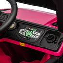 24V Ride On Large PickUp Truck car for Kids,ride On 4WD Toys with Remote Control,Parents Can Assist in Driving,Bluetooth music version,Pickup truck design with spacious storage in the rear.