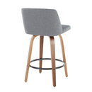 Toriano - Mid Century Modern, Counter Stool (Set of 2) by Unique Piece Furniture