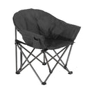 Set of 2 Oversized Camping Chairs with Side Pocket by HouseOfZazla