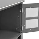 TV Stand, Entertainment Center With Dual Drawers And Hidden Storage, Cabinet With Soft Closing Doors And Sleek Panel Design