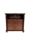 28" Nightstand with Charging Station, Rustic by HouseOfZazla