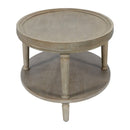 Bedford - Oval Coffee Table With Shelf - Natural by Unique Piece Furniture