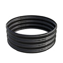 32.08"x11.4" Tall Round Raised Garedn Bed,Metal Raised Beds for Vegetables, Outdoor Garden Raised Planter Box, Backyard Patio Planter Raised Beds for Flowers, Herbs, Fruits Black