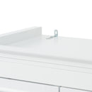 Freestanding Bathroom Vanity, Elegant Design With 4 Doors & 1 Drawer, Adjustable Shelves, Damping Hinges - White by HouseOfZazla