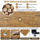 6-Piece Outdoor Dining Set with Acacia Wood by HouseOfZazla