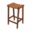 James - Mid-Century Modern Genuine Counter Stool by HouseOfZazla