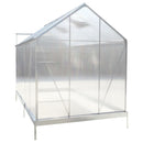 Polycarbonate house, Heavy Duty Outdoor Aluminum Walk-In House Kit With Rain Gutter, Vent And Door For Backyard Garden by HouseOfZazla