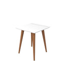 Utopia - Square End Table - White by HouseOfZazla