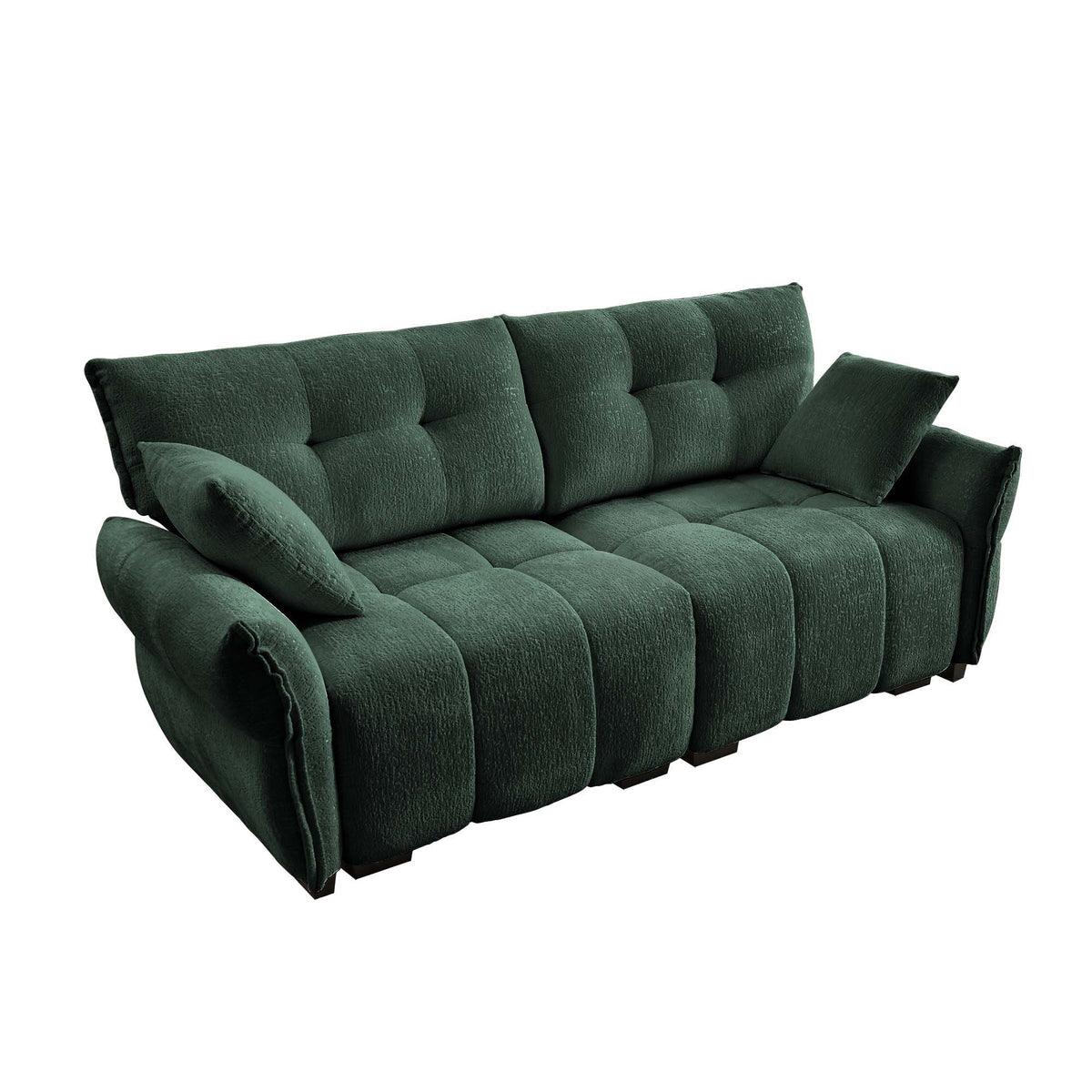 Modern Sofa & Pillows, Textured Cover, High Rebound Cushions, photo 30 of 34