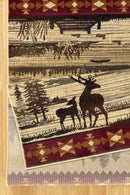 Nature's Nest - GC_CBL3005 Lodge Area Rug by HouseOfZazla